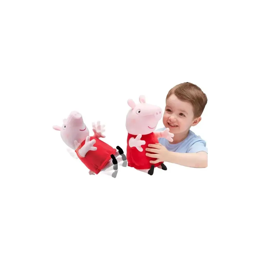 Peppa Pig Laugh With Peluche Interattivo con Risate e Movimenti Hasbro