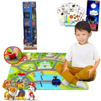 Paw Patrol -2 Mega Playmat con Veicolo Tappeto Gioco Spin Master