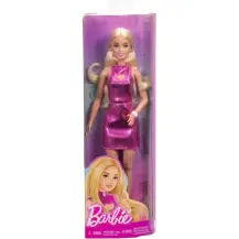Barbie Fashionistas 230 Bambola Capelli Biondi Abito Rosa Mattel