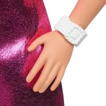 Barbie Fashionistas 230 Bambola Capelli Biondi Abito Rosa Mattel