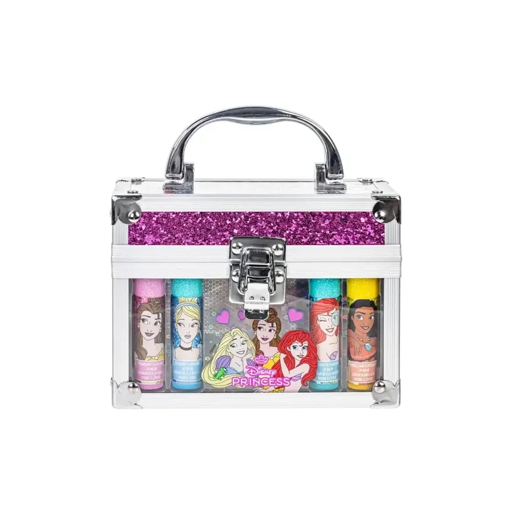 Disney Principesse Kit Trucco con 4 Balsami Labbra Bambina Toys One