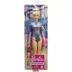 Barbie Ginnasta Bambola Bionda con Body Colorato Bastoni Mattel