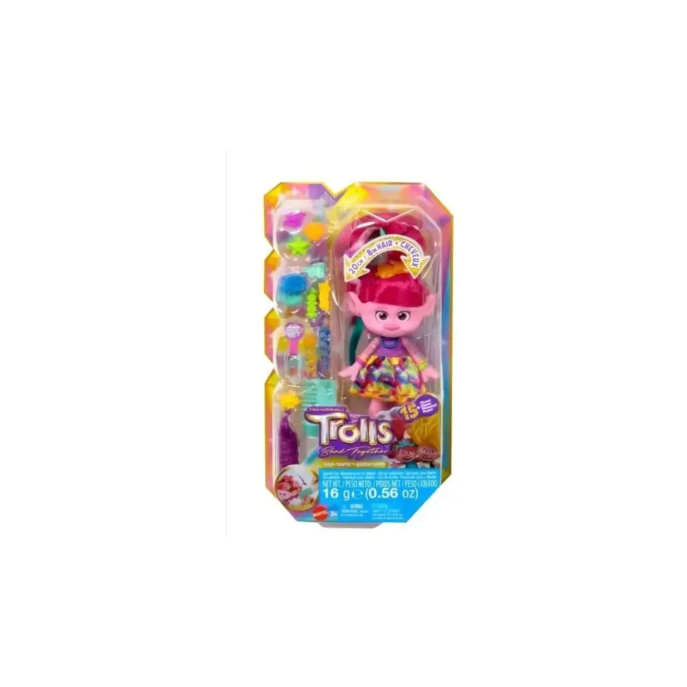 Trolls Poppy Capelli Glitter Toys One