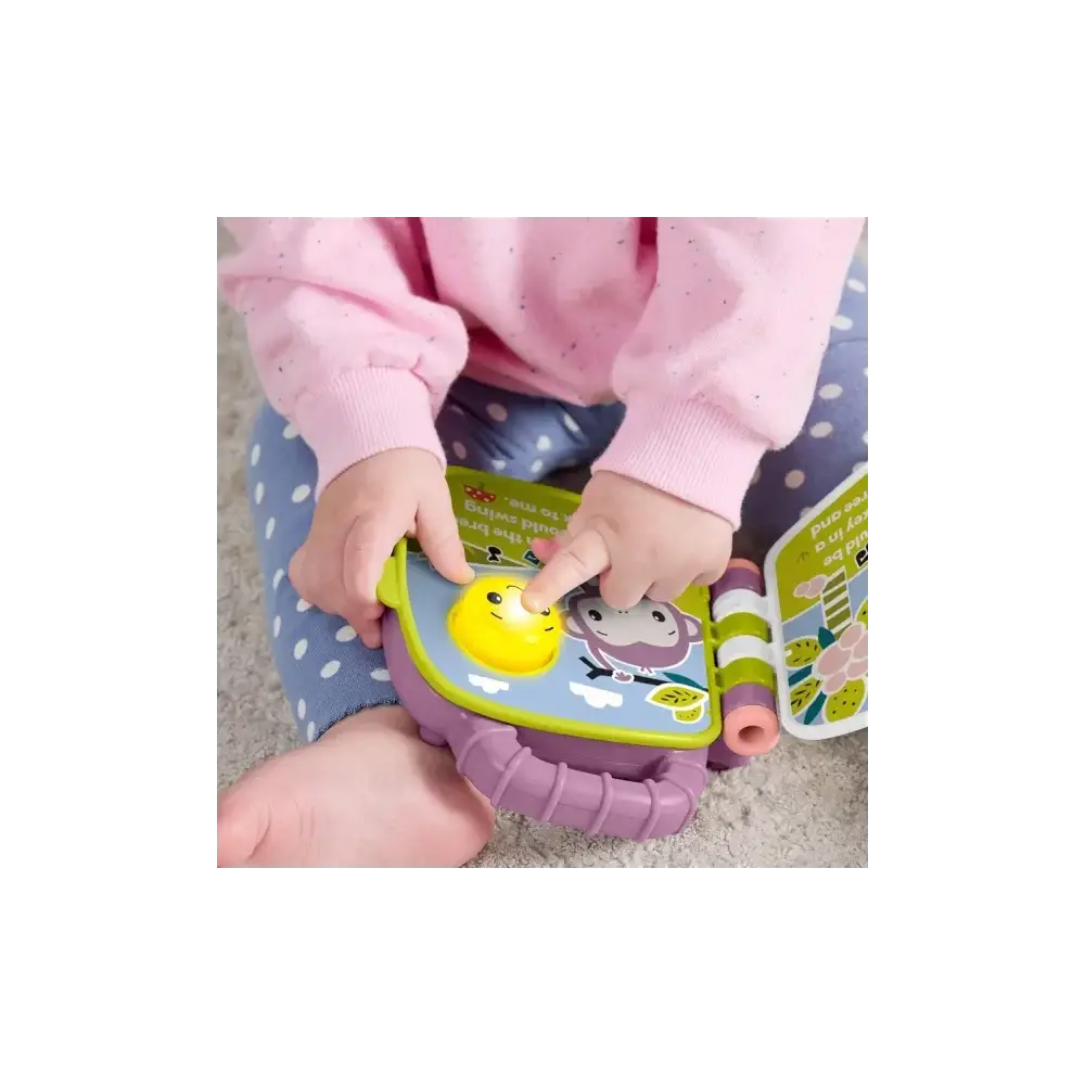 Fisher-Price il Libro delle Canzoncine della Scimmietta Viola Mattel