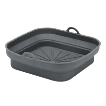 Stampo silicone friggitrice ad aria quadrato pieghevole 21,5 cm