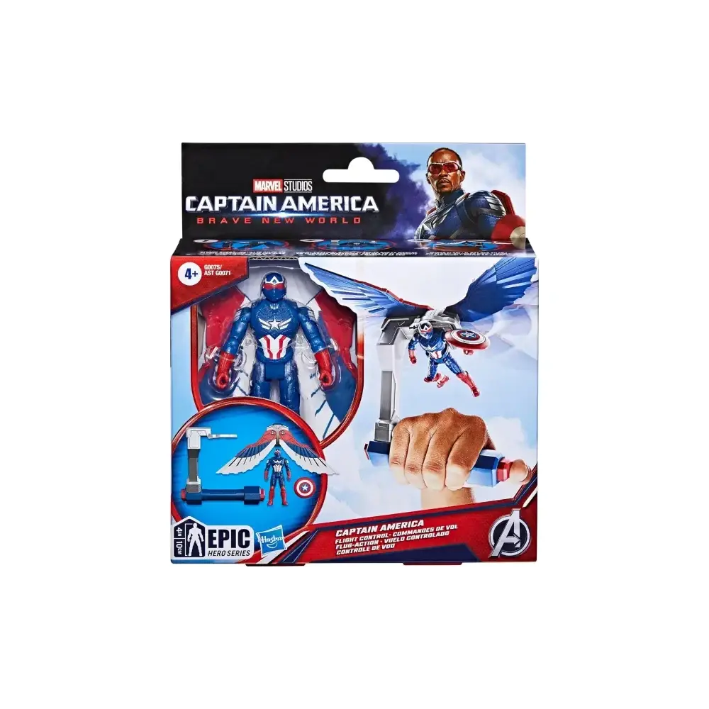 Marvel Captain America Flight Control Action Figure 10 cm Toys One