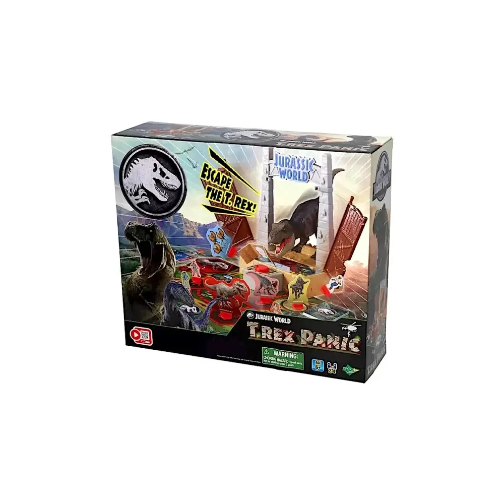 Gioco Jurassic World T-rex Panic Mattel