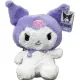 Kuromi Fluffy Peluche 15 cm Morbido Collezione Hello Kitty Toys One