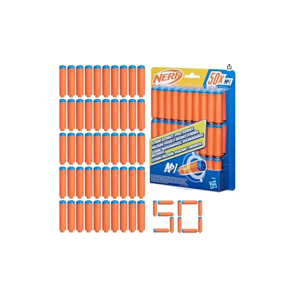 Nerf Confezione 50 Proiettili Hasbro
