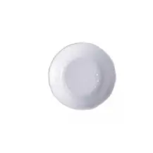 Piatto Fondo in Melamina Bianca Ø22 X H 5 cm Resistente e Leggero Star