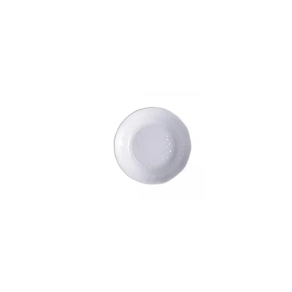 Piatto Fondo in Melamina Bianca Ø22 X H 5 cm Resistente e Leggero Star