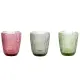 Set 3 Bicchieri Acqua in Vetro 31 cl Colorati Tavola Stoviglie Star
