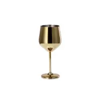 Calice Vino Acciaio 45cl Dorato Star