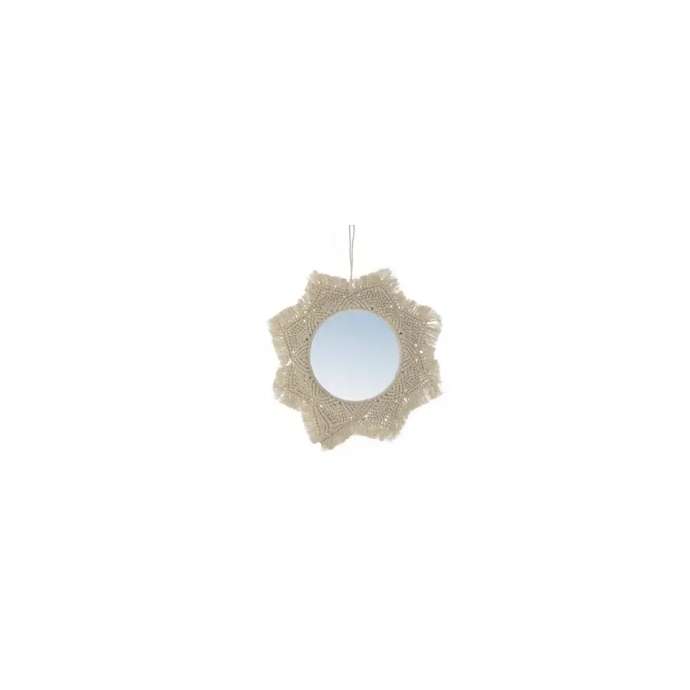 Specchio Cornice Cotone D30cm Star