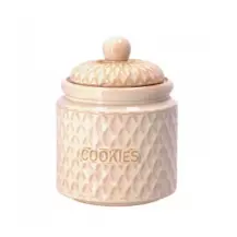 Barattolo Biscotti Porcellana 15x20cm Star