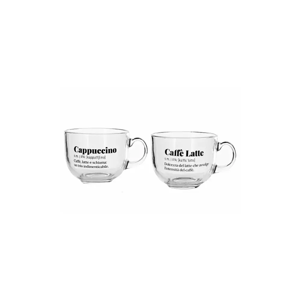Set 2 Tazze Jaser in Vetro 480 ml Star