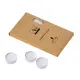 Set 15 Candele Tea Light Bianche D3,75 cm Atmosfera Calda Star