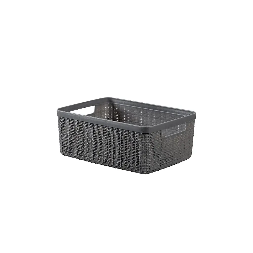 Jute Cestino S Rettangolare 5lt Antracite Keter
