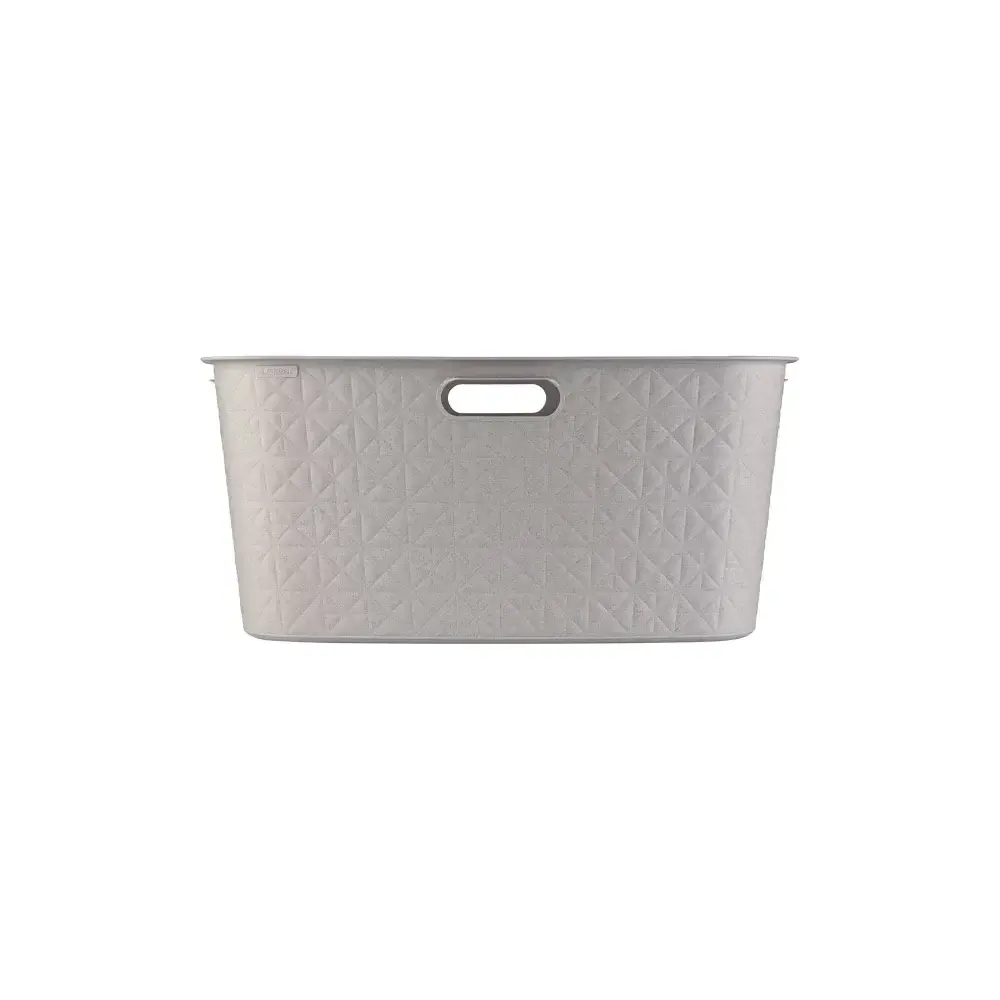 Cesta Portabiancheria Tortora 45lt 40x60x28cm Keter