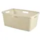 Cesta Portabiancheria Juta 46lt Bianco Keter