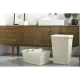 Cesta Portabiancheria Juta 46lt Bianco Keter