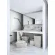 Cesta Portabiancheria Juta 46lt Bianco Keter