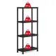 Scaffale a 4 Ripiani Colore Nero Keter