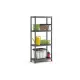 Scaffale a 4 Ripiani Colore Nero Keter