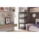 Scaffale a 4 Ripiani Colore Nero Keter