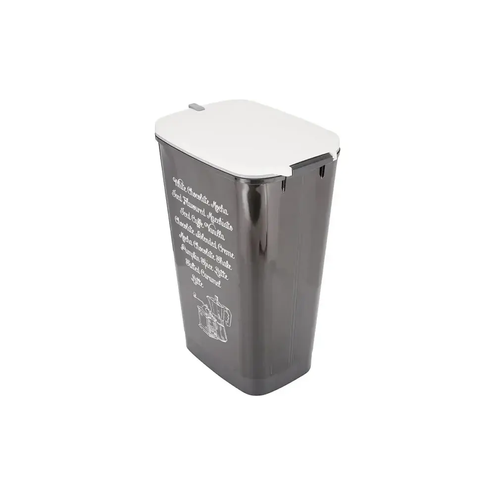 Kis Chic Pattumiera in Plastica Menu/coffe 50 lt Keter