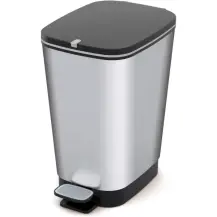 Cestino Pedale Kis Chic Bin Steel 50 L Design Metallizzato Keter
