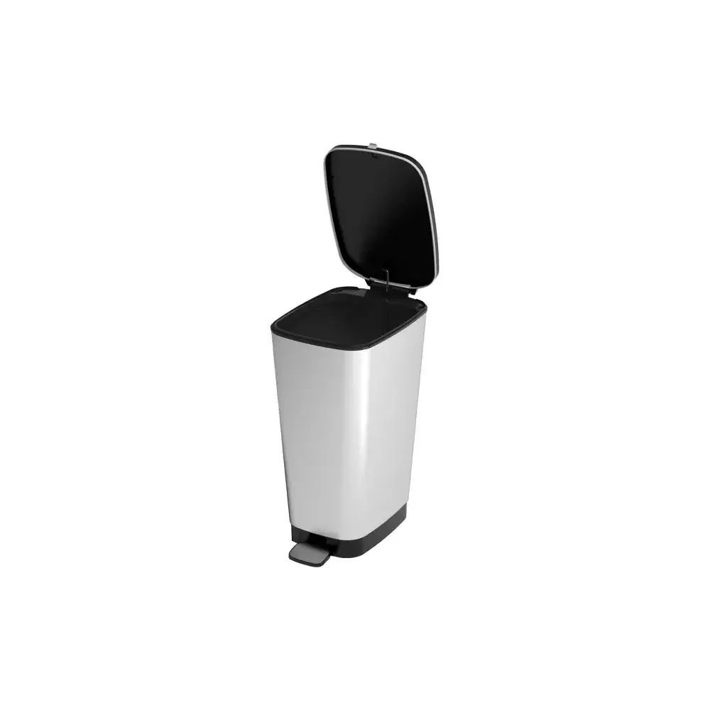 Cestino Pedale Kis Chic Bin Steel 50 L Design Metallizzato Keter