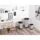 Cestino Pedale Kis Chic Bin Steel 50 L Design Metallizzato Keter