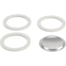 Set Guarnizioni + Piastrina per Caffettiera 1-2 Tazze Bialetti