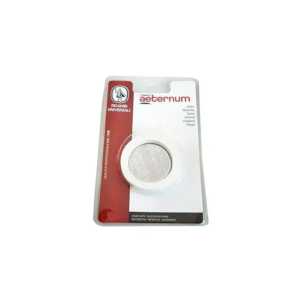 Set 3 Guarnizioni + Filtro per Caffettiera 1 Tazza Aeternum