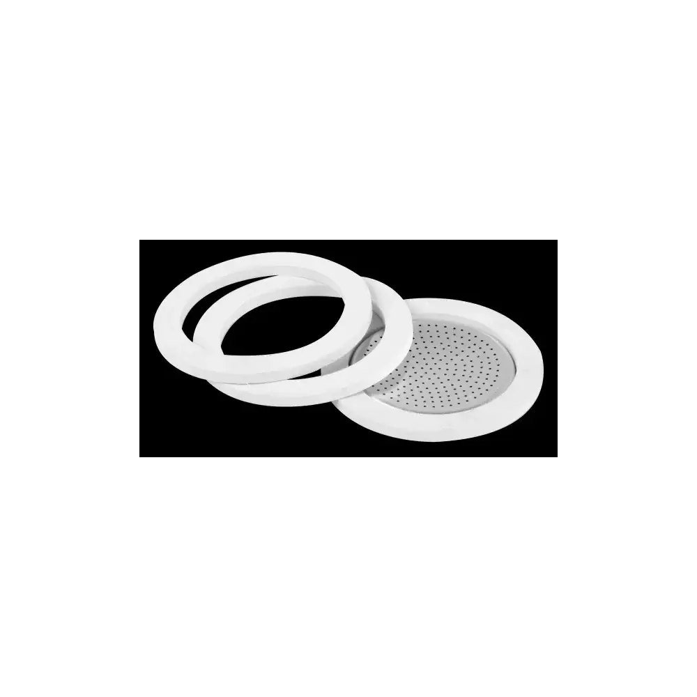 Set 2 Guarnizioni + Piastrina per Caffettiera 1 Tazza Aeternum