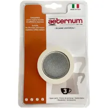 Set 2 Guarnizioni + Piastrina per Caffettiera 3 Tazze Aeternum