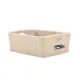 Cestino Elegance L High Stefanplast, effetto midollino