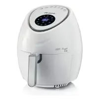 Friggitrice ad Aria 5,5 L 1800W Bianco Display Digitale 4618 Ariete