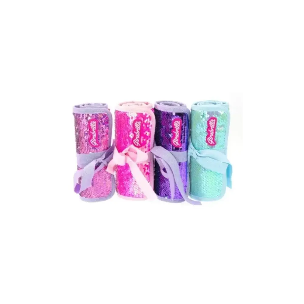 Girabrilla Astuccio Puffer da Scuola per Bambine e Ragazze Nice