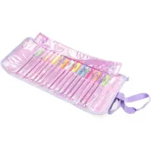 Girabrilla Astuccio Puffer da Scuola per Bambine e Ragazze Nice
