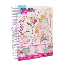 Diamantiny Unicorno Dipingi Coi Numeri Deco Book Gemme 3D Album Nice