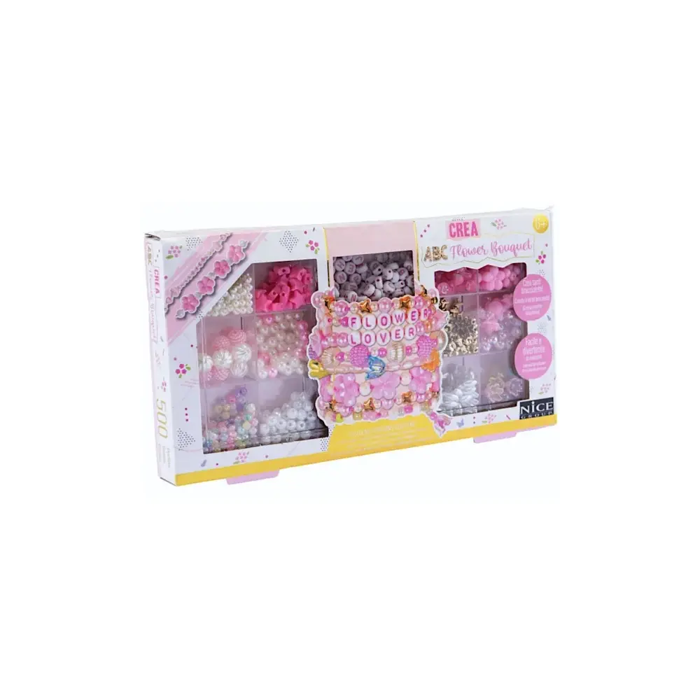 Perline ABC Flower Bouquet Perline Colorate Perline Bambini Nice