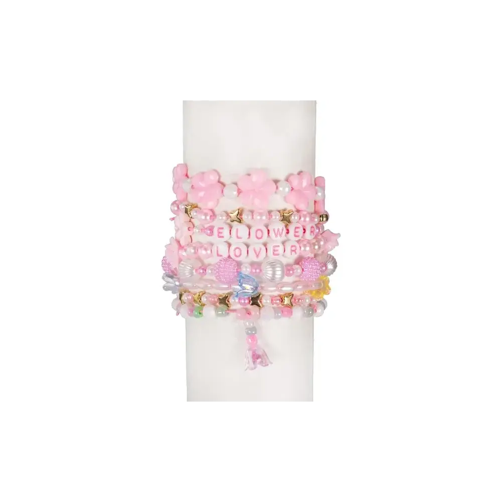 Perline ABC Flower Bouquet Perline Colorate Perline Bambini Nice