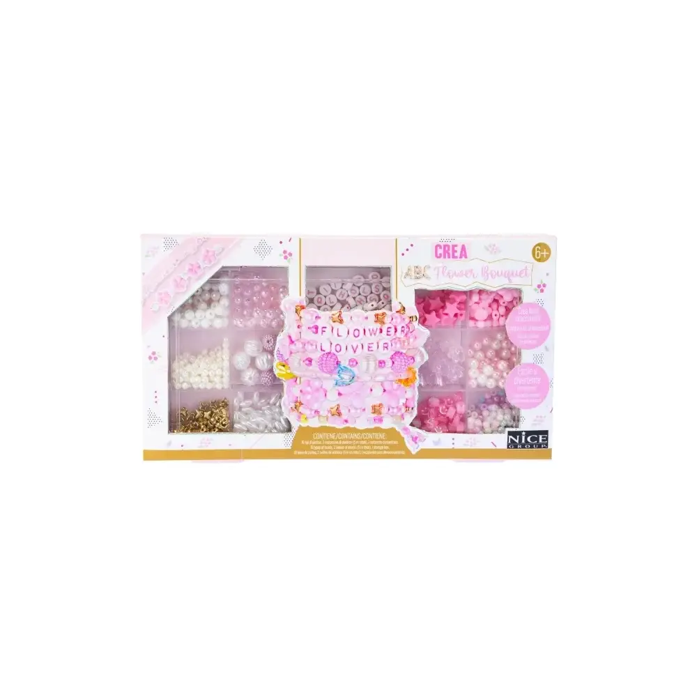 Perline ABC Flower Bouquet Perline Colorate Perline Bambini Nice