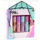 Pinkit Set Lucidalabbra Kit Make Up Bambina con Gloss Colorati Nice