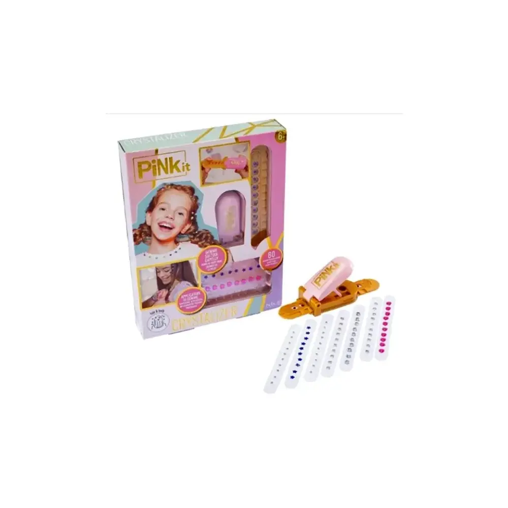 Pink It Crystalizer Applicatore di Gemme Adesive per Bambini Nice