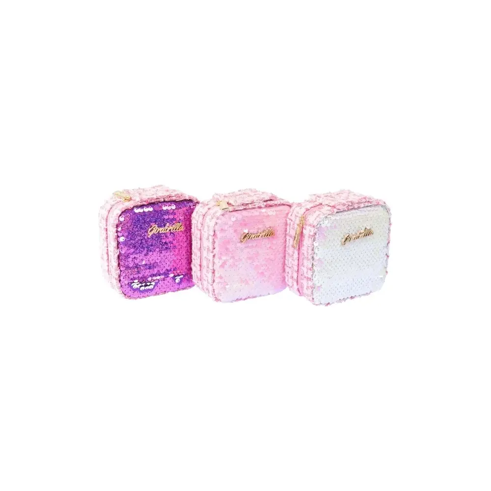 Girabrilla Mini Case Mini Trousse Make Up Bambina con Specchio Nice