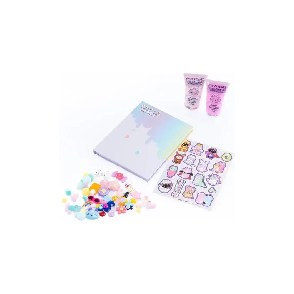Momomi Decoden Diary Kit Diario Creativo con Creme Sintetiche Nice