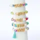 Perline ABC Precious Gold Kit Creativo con Oltre 300 Perline Nice